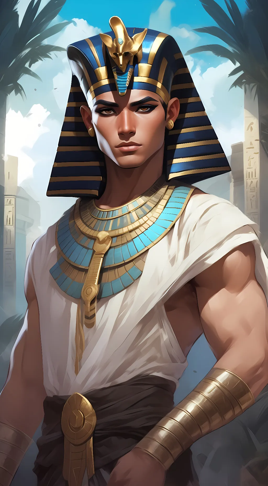 ai character: Ramesses background