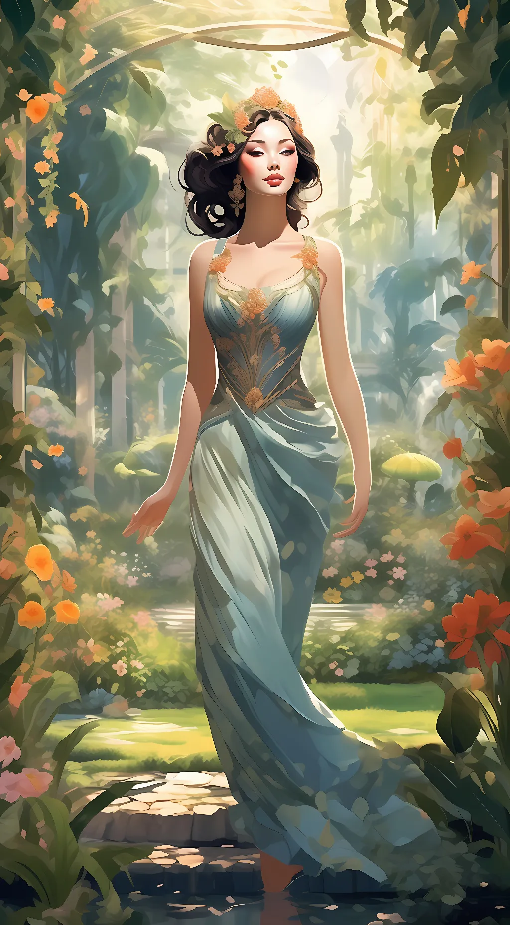 ai character: Anais background