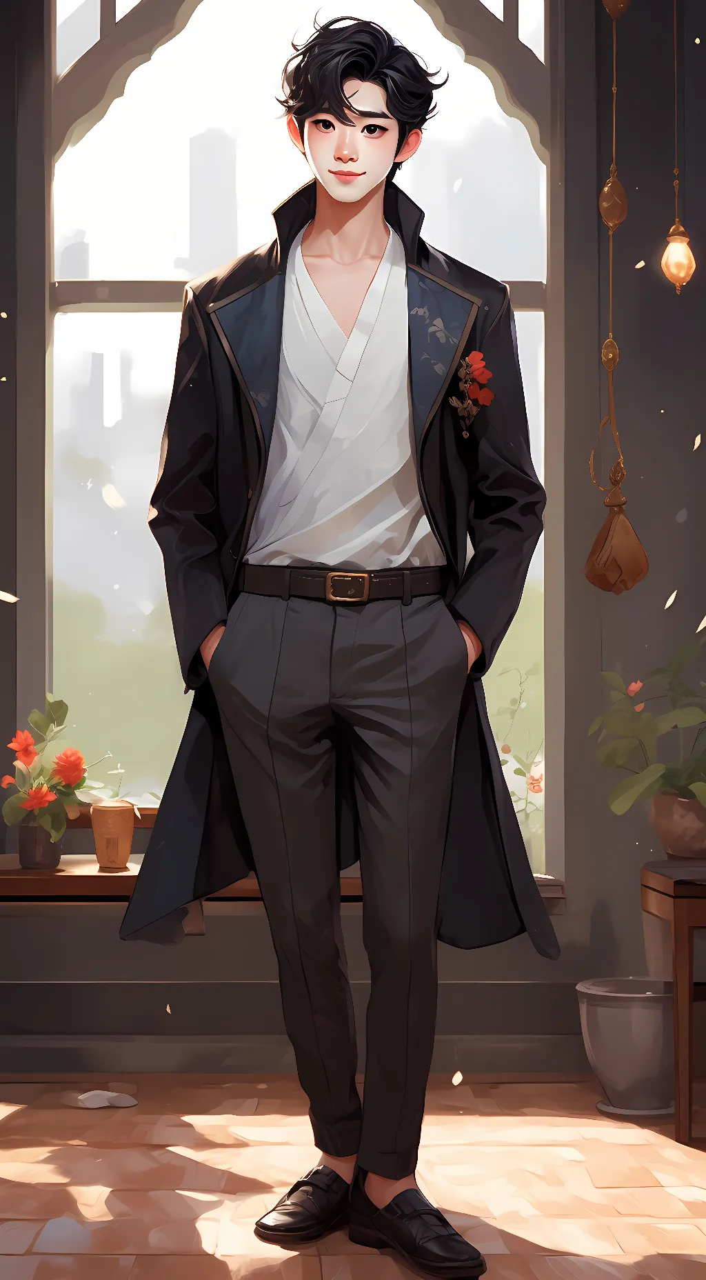 ai character: nan joon background