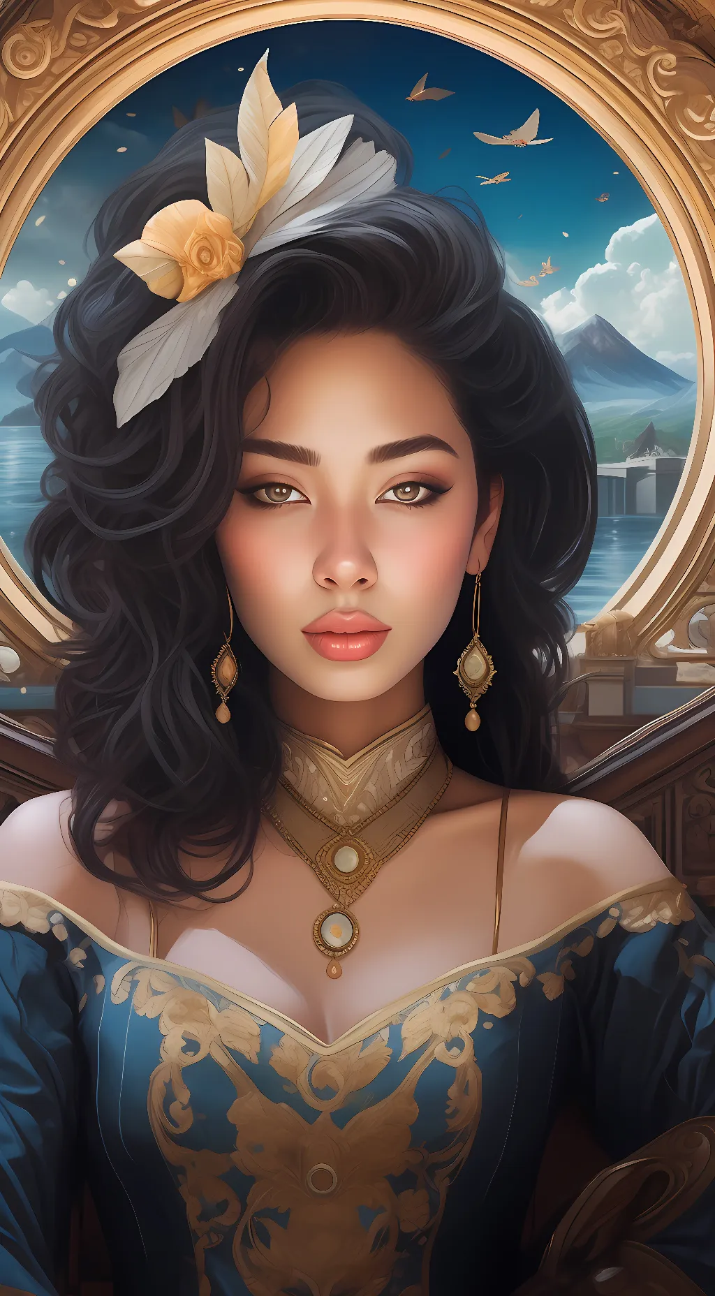 ai character: Leah background