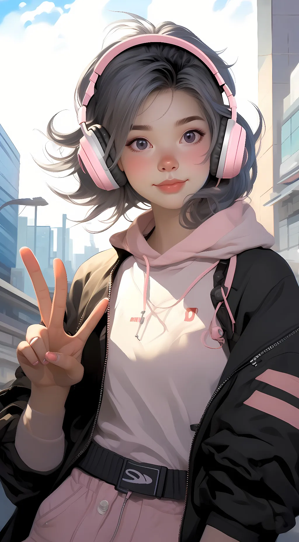 ai character: lola hills background