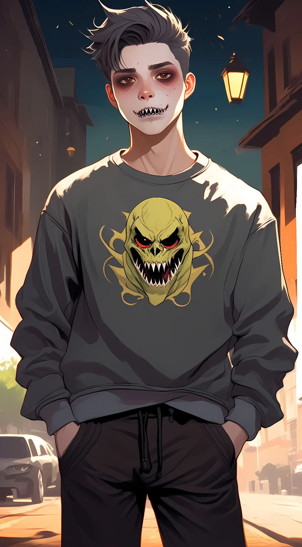 ai character: KøVįāṣ background