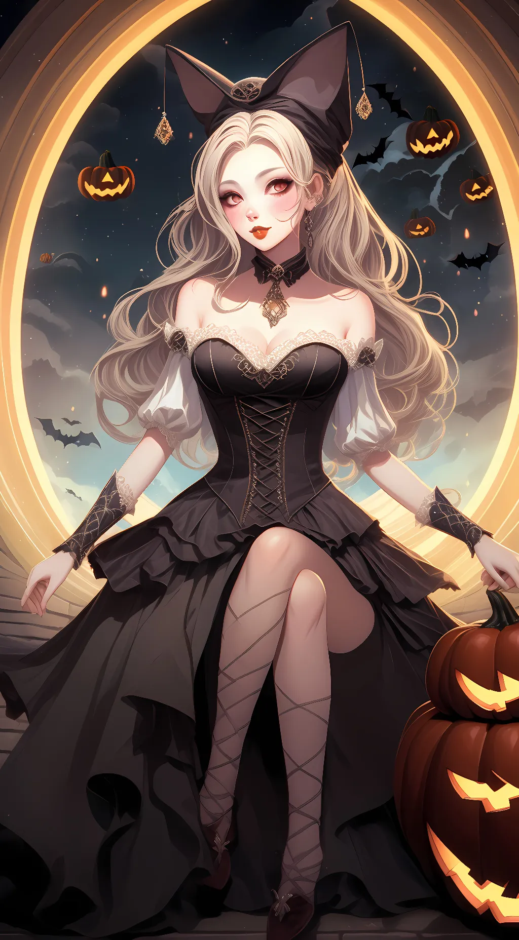 ai character: Angie! background