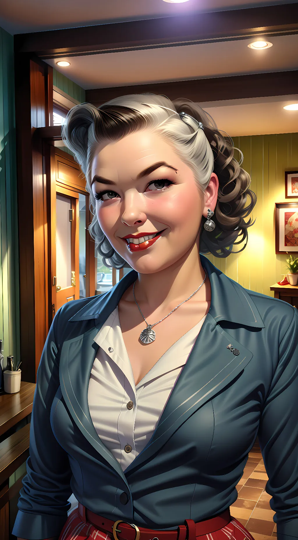 ai character: Amara Thompson background