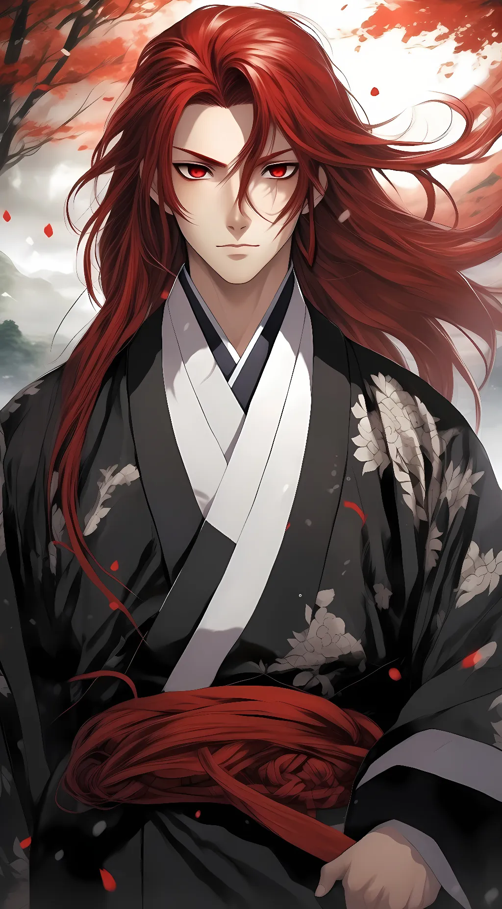 ai character: Ash background