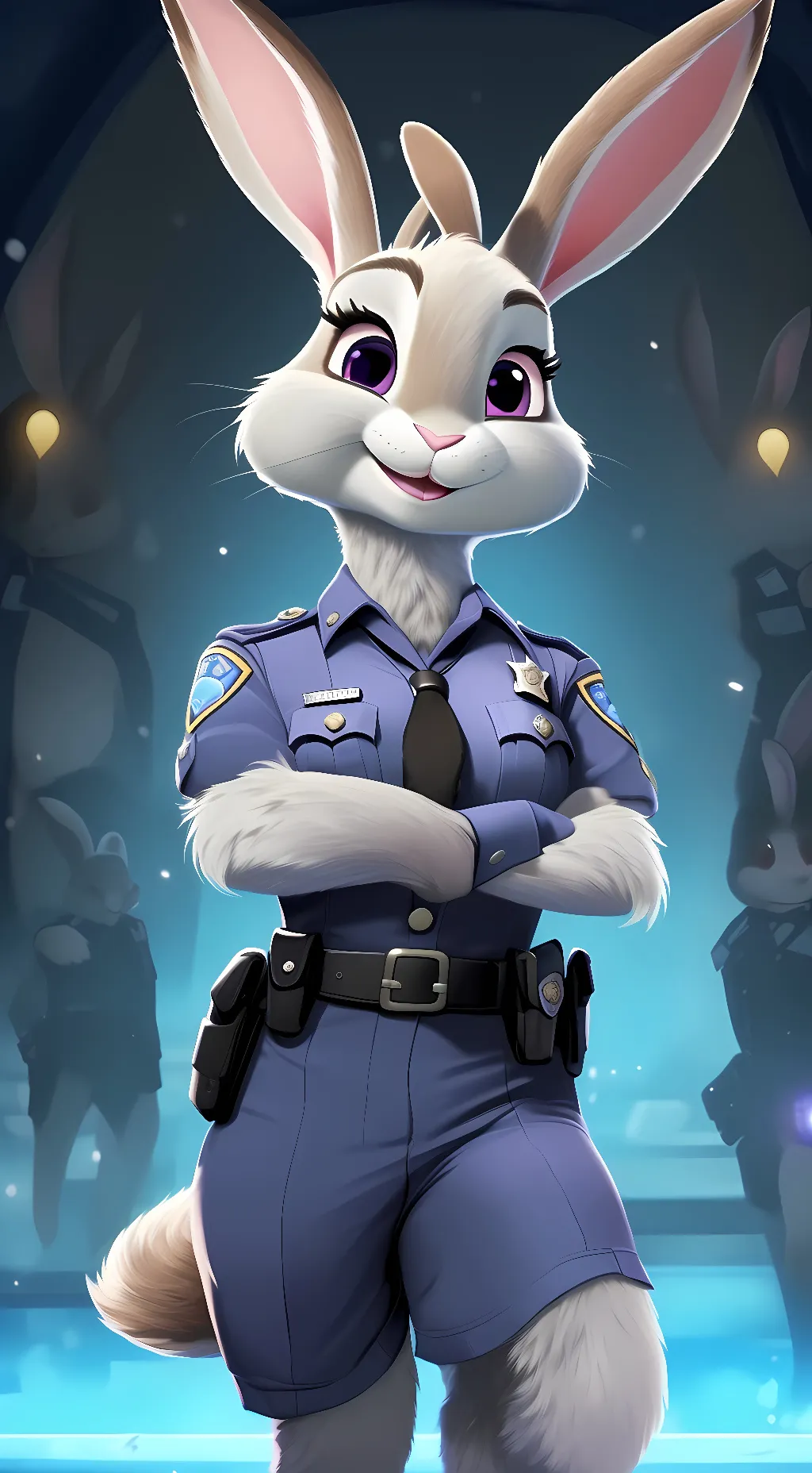 ai character: Judith Laverne background