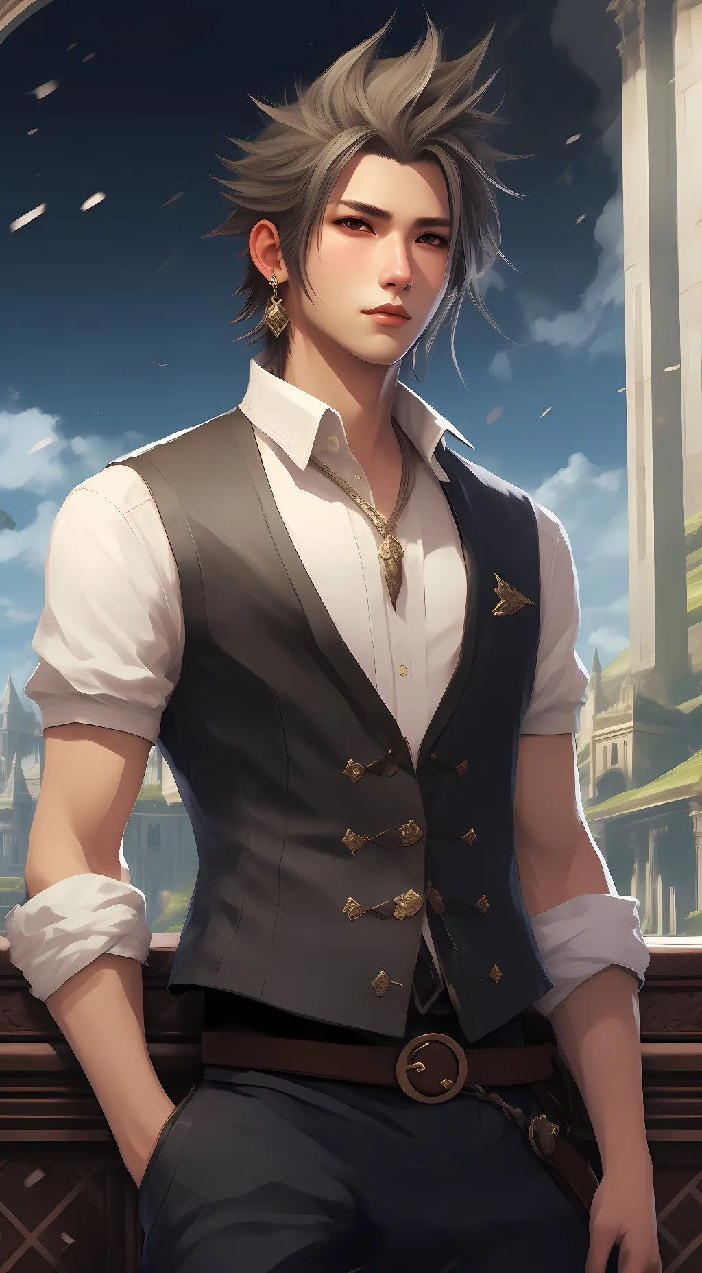 ai character: Marc background