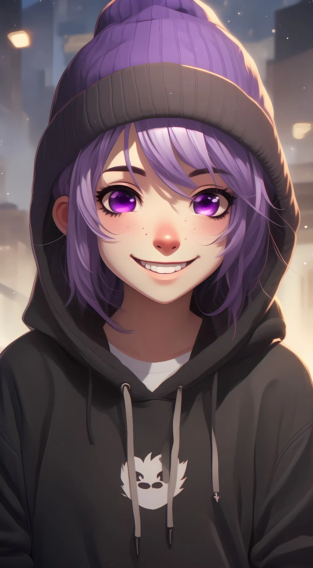 ai character: Uzi (murder drones background