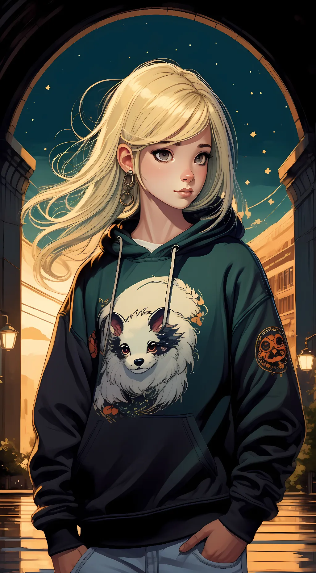 ai character: rana background