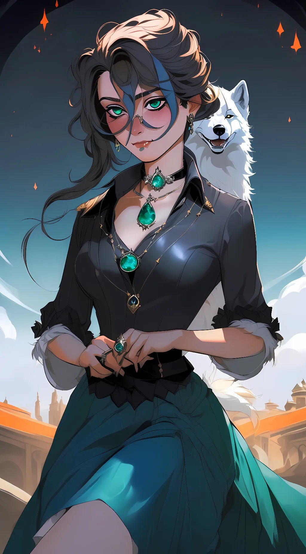 ai character: Emily background