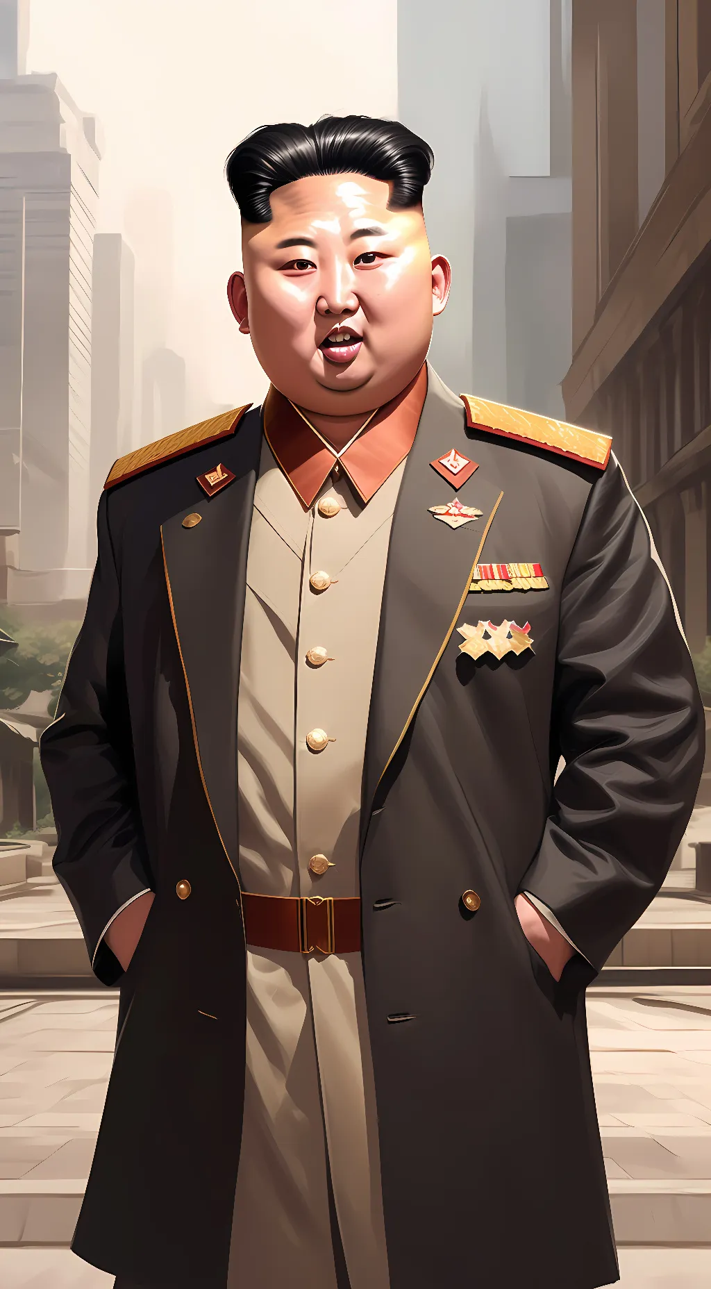 ai character: Kim Jong Un background