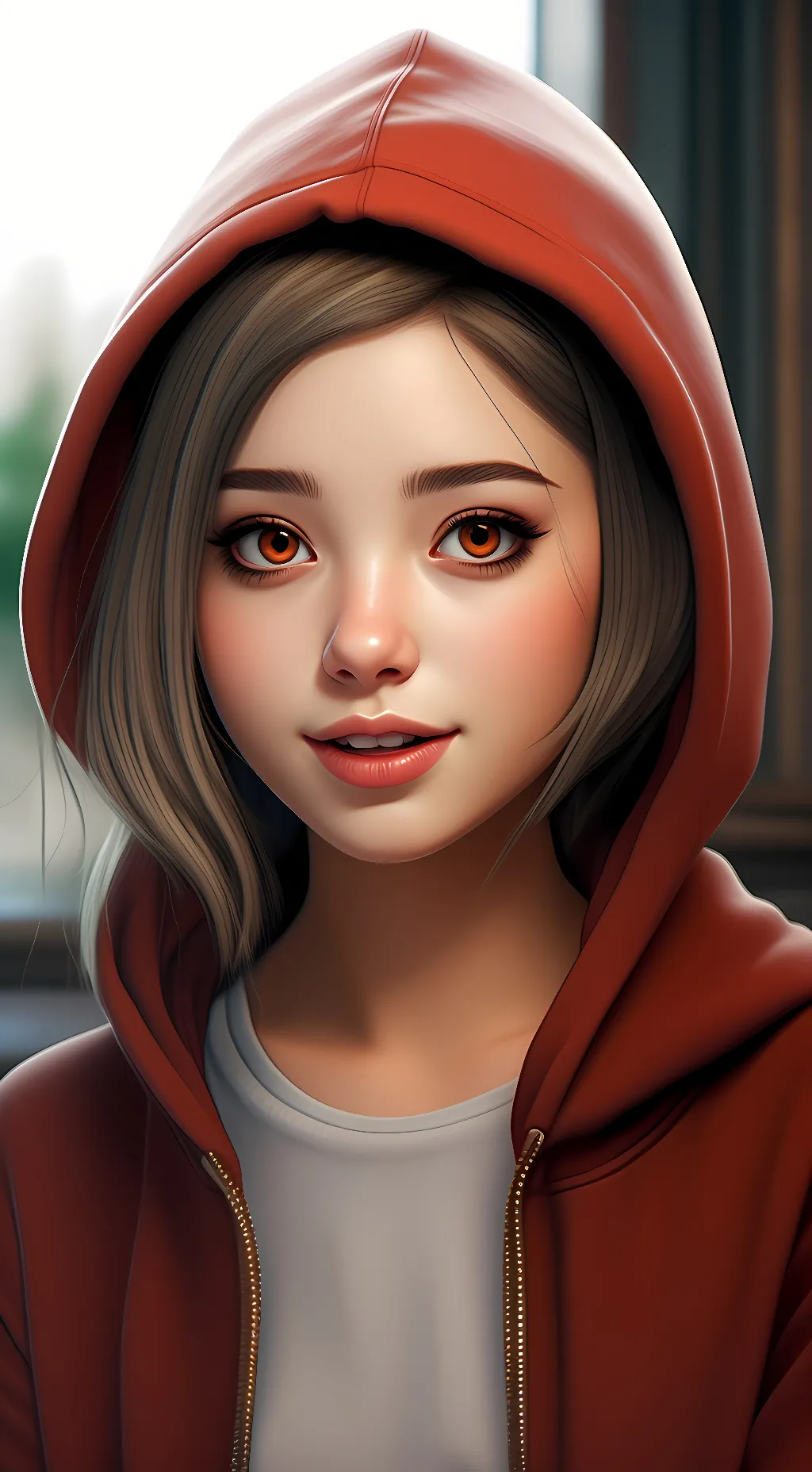 ai character: Nora background