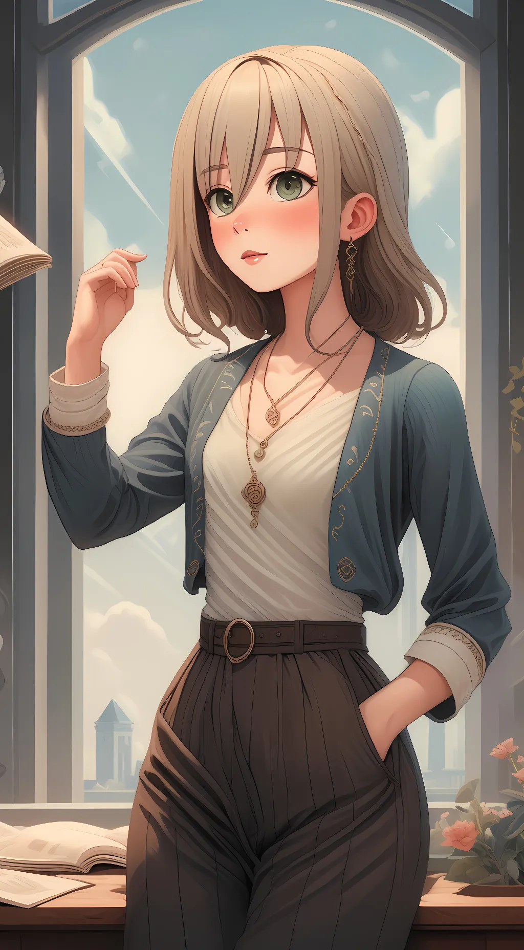 ai character: Julie background