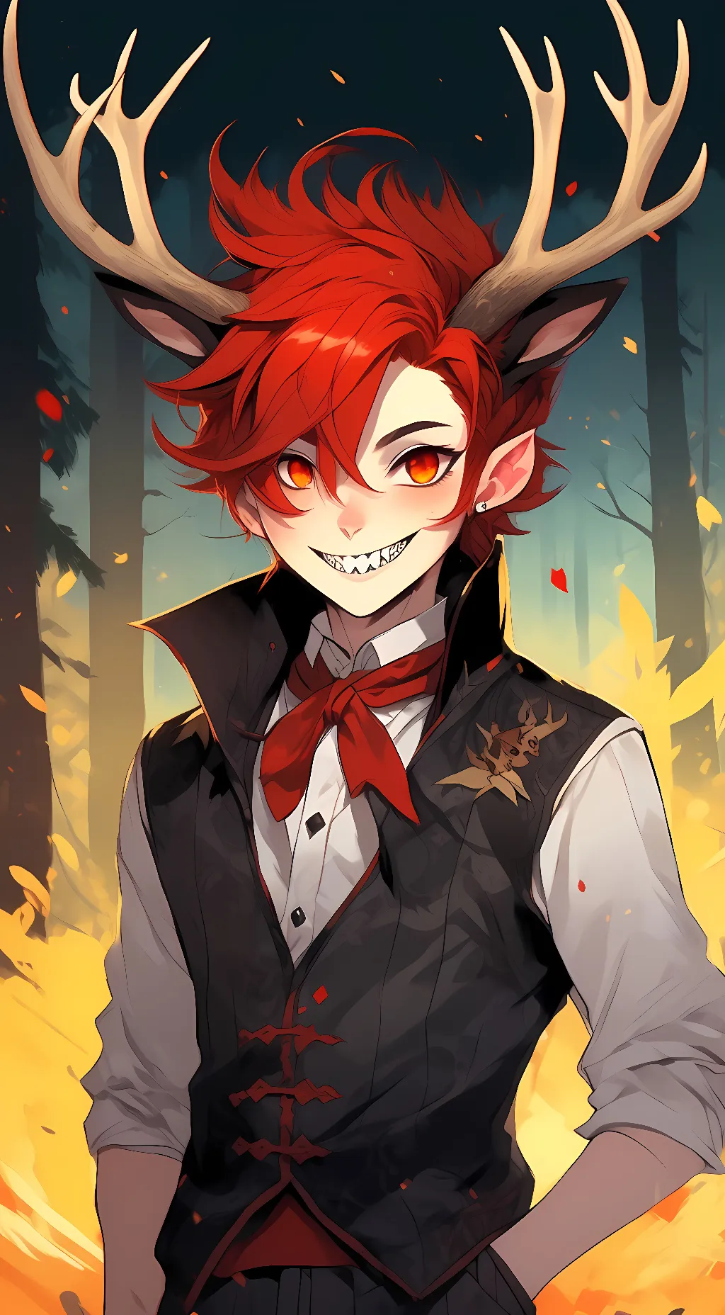 ai character: alastor the radio  background