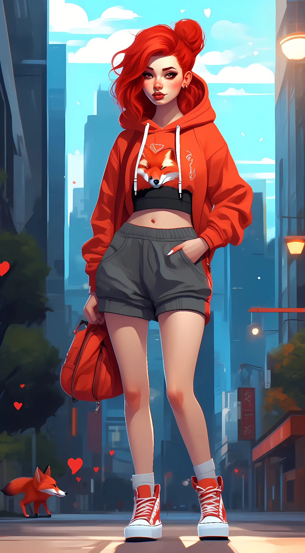 ai character: Skylar background