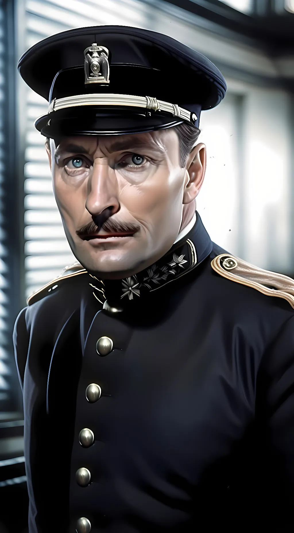 ai character: Inspector Krogh background