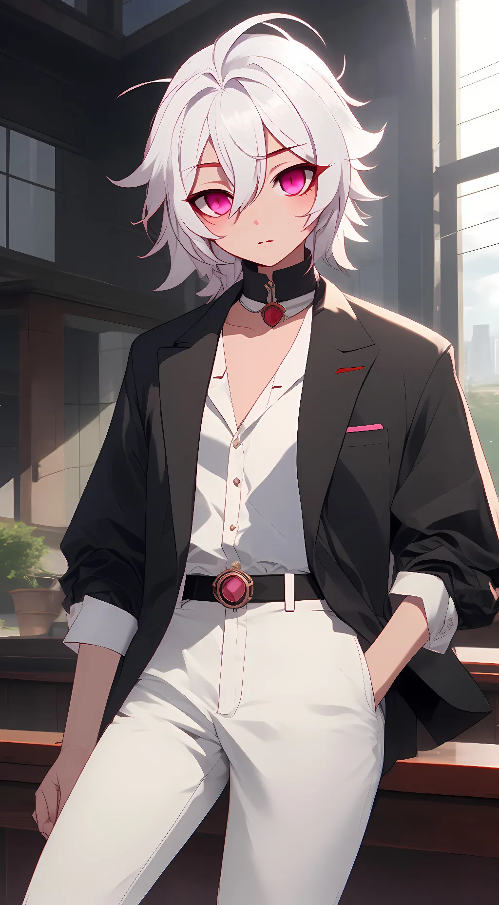 ai character: demon slayer world background