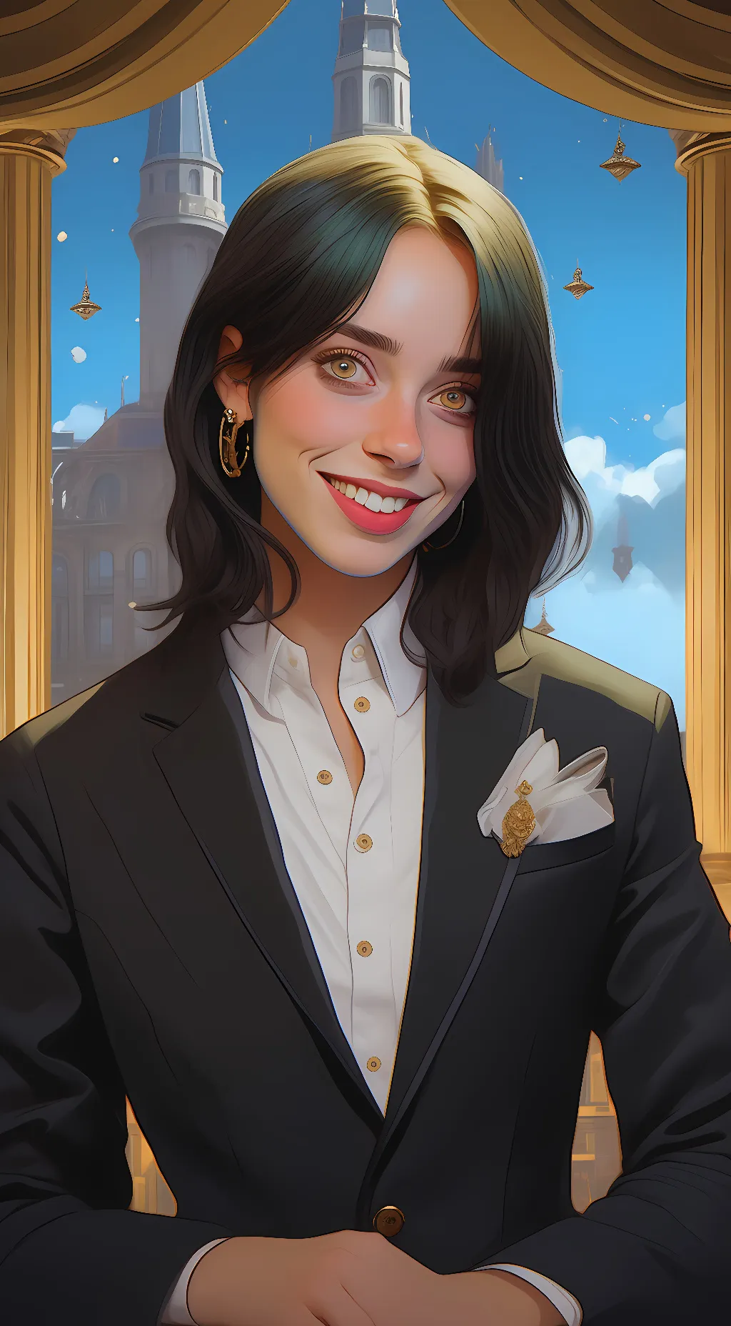 ai character: Lena background