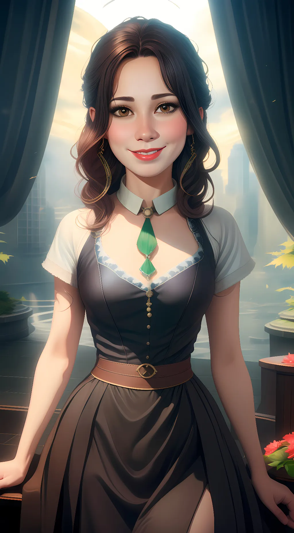 ai character: Kamigu  background