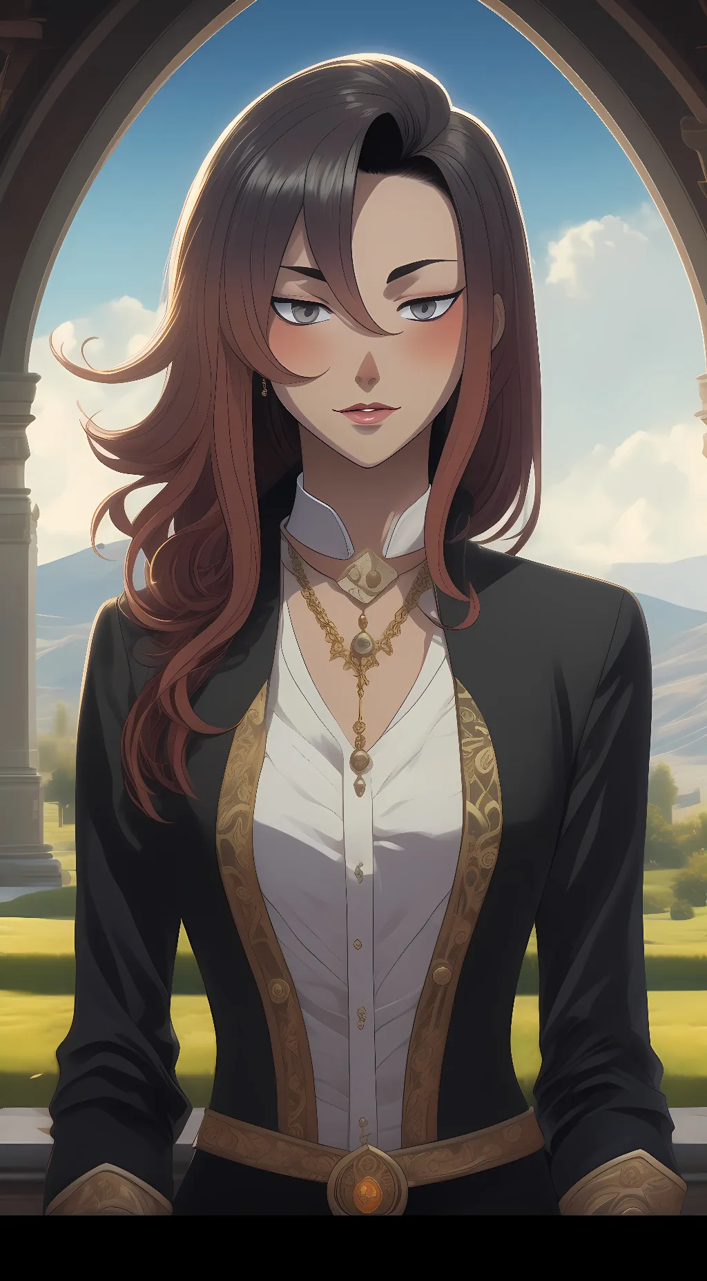 ai character: Sylvia  background