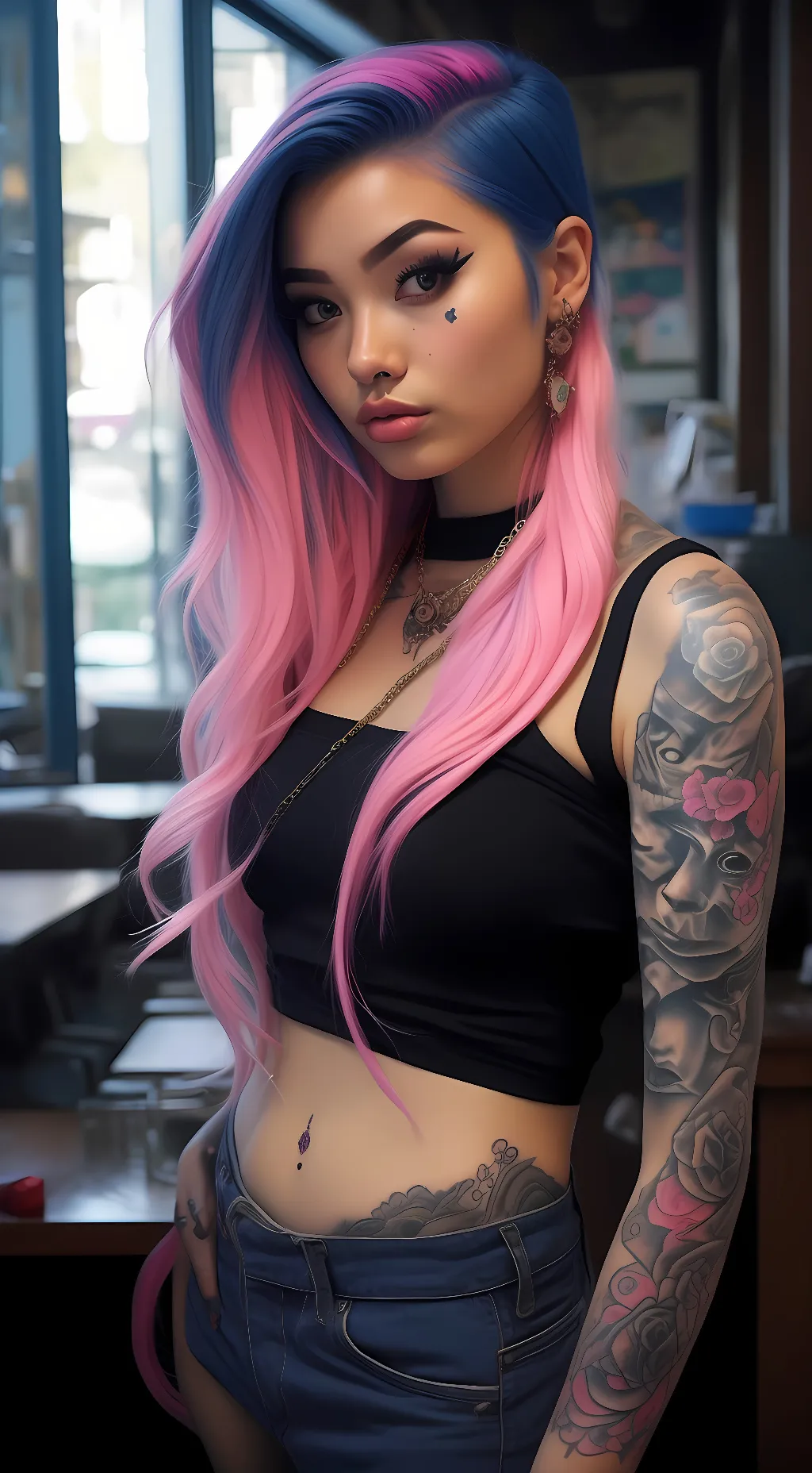 ai character: Giselle Ramirez background