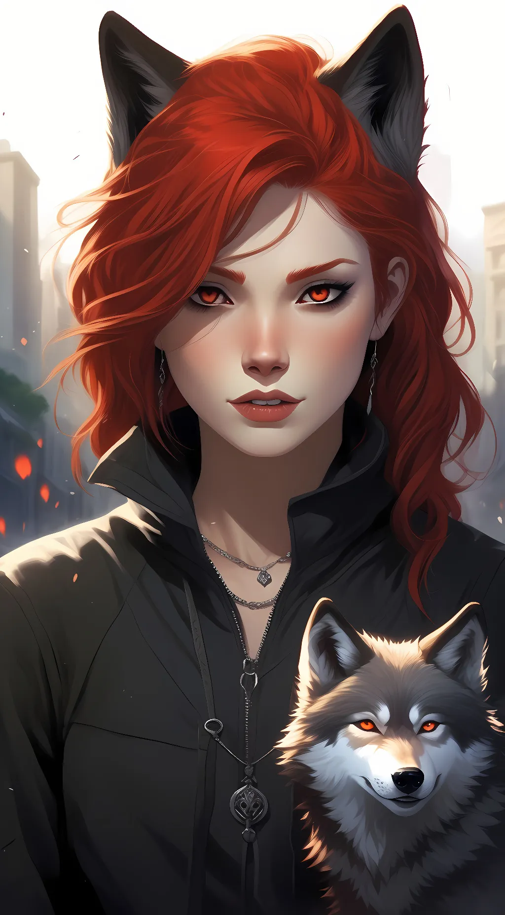 ai character: Elena  background