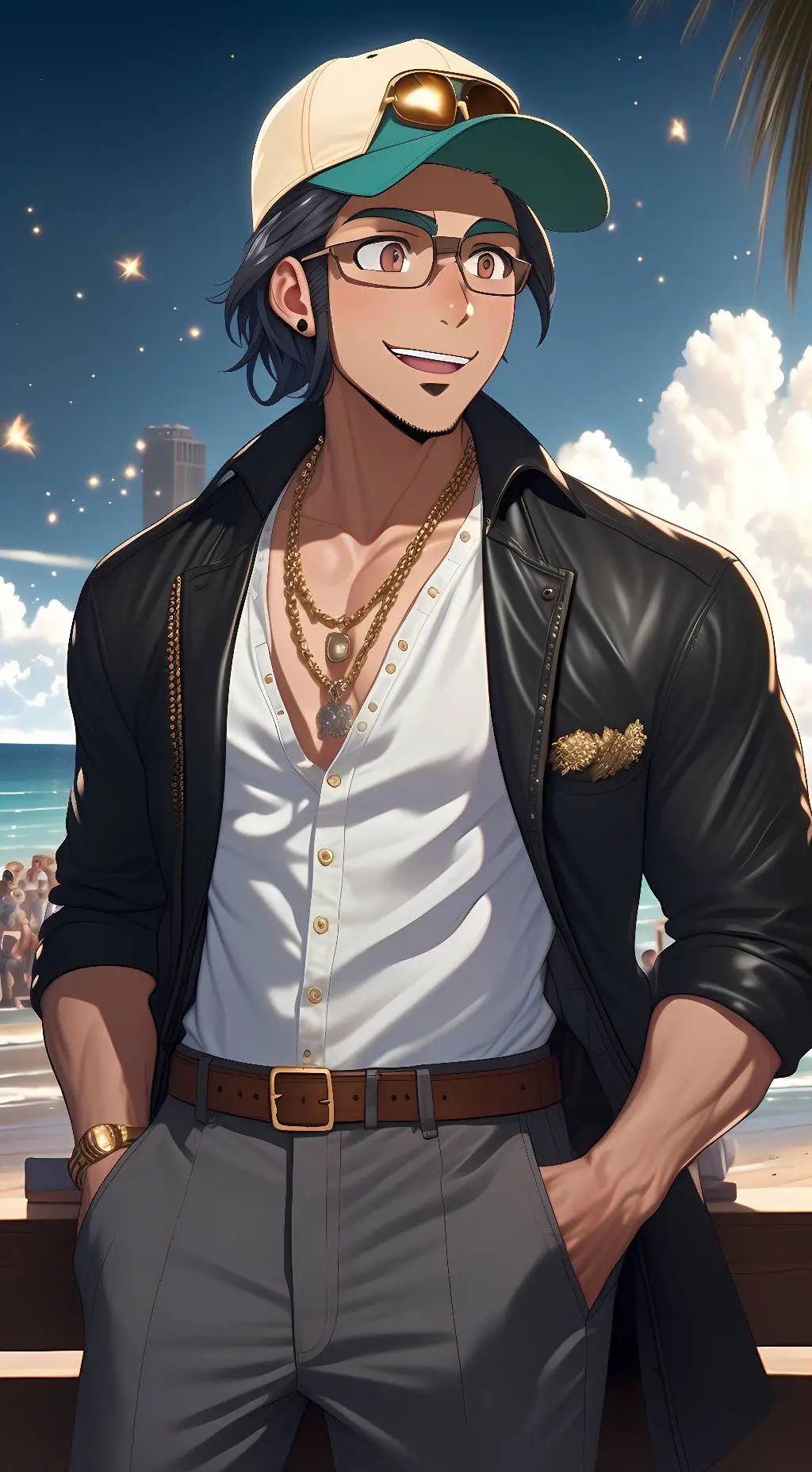 ai character: Kukui background