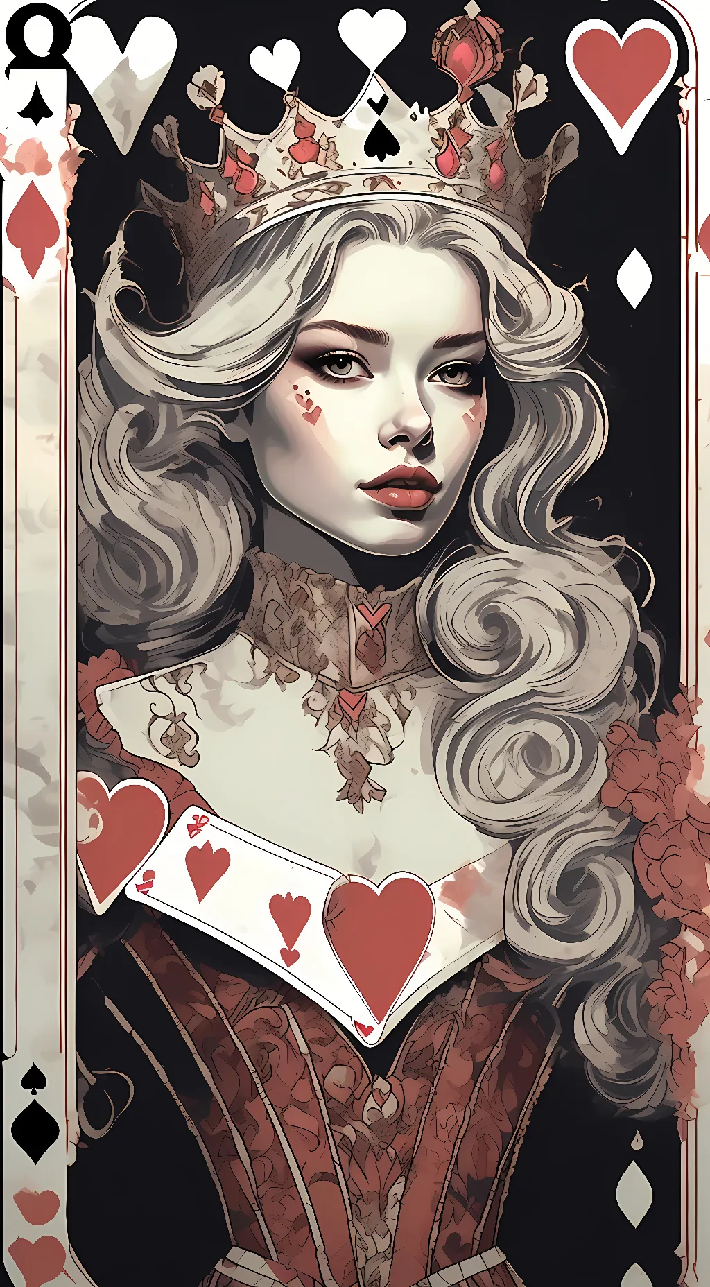 ai character: Queen Valedictoria background