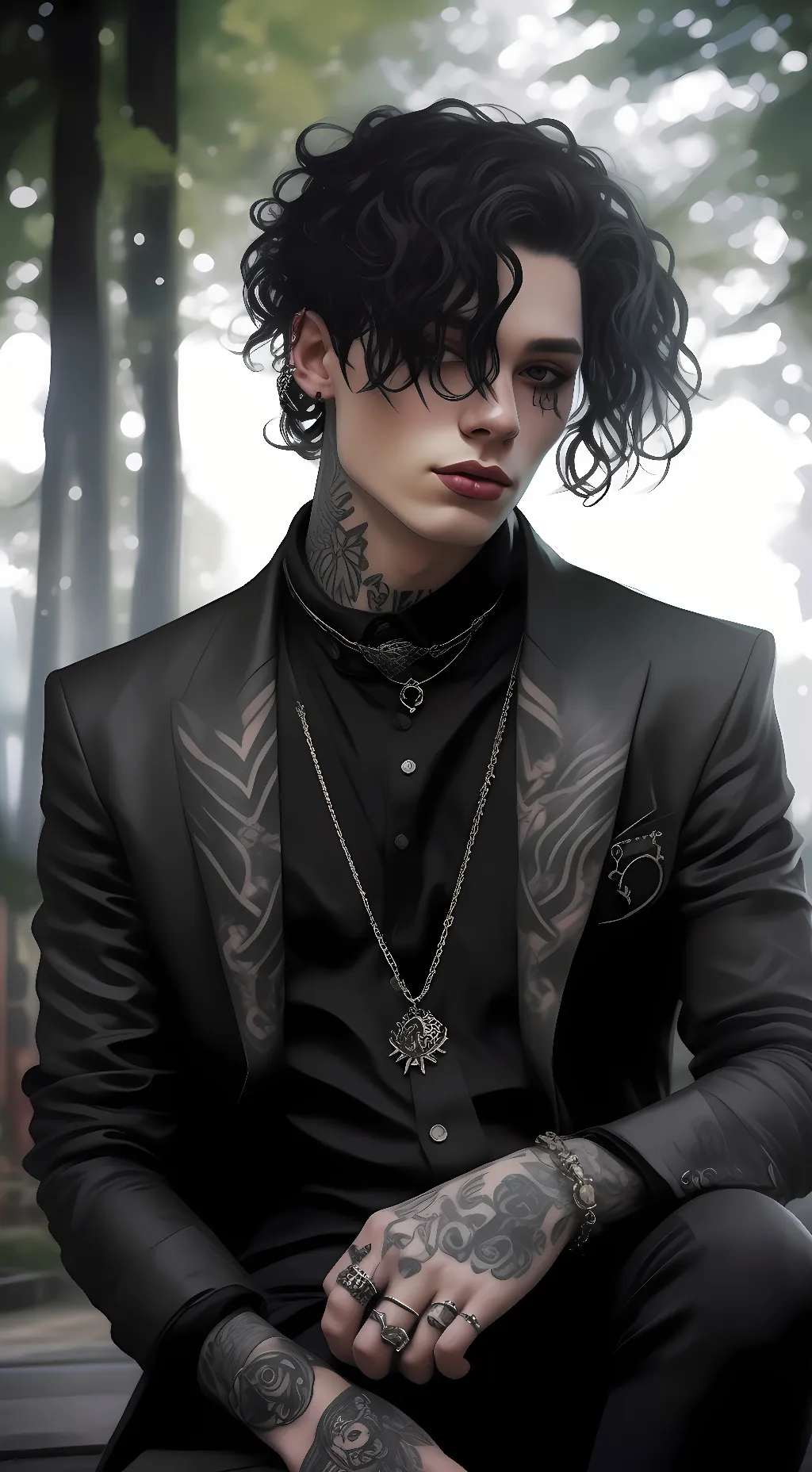 ai character: Austin  background