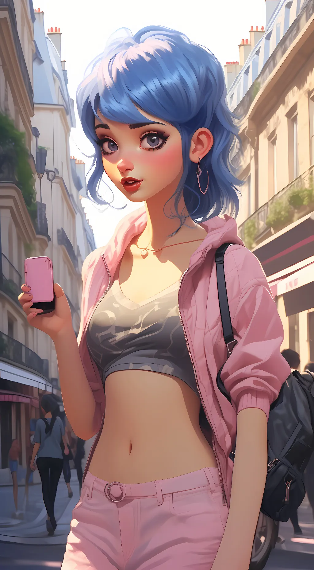 ai character: Marinatte background