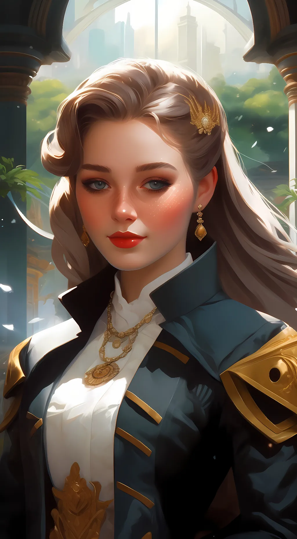 ai character: Amanda background