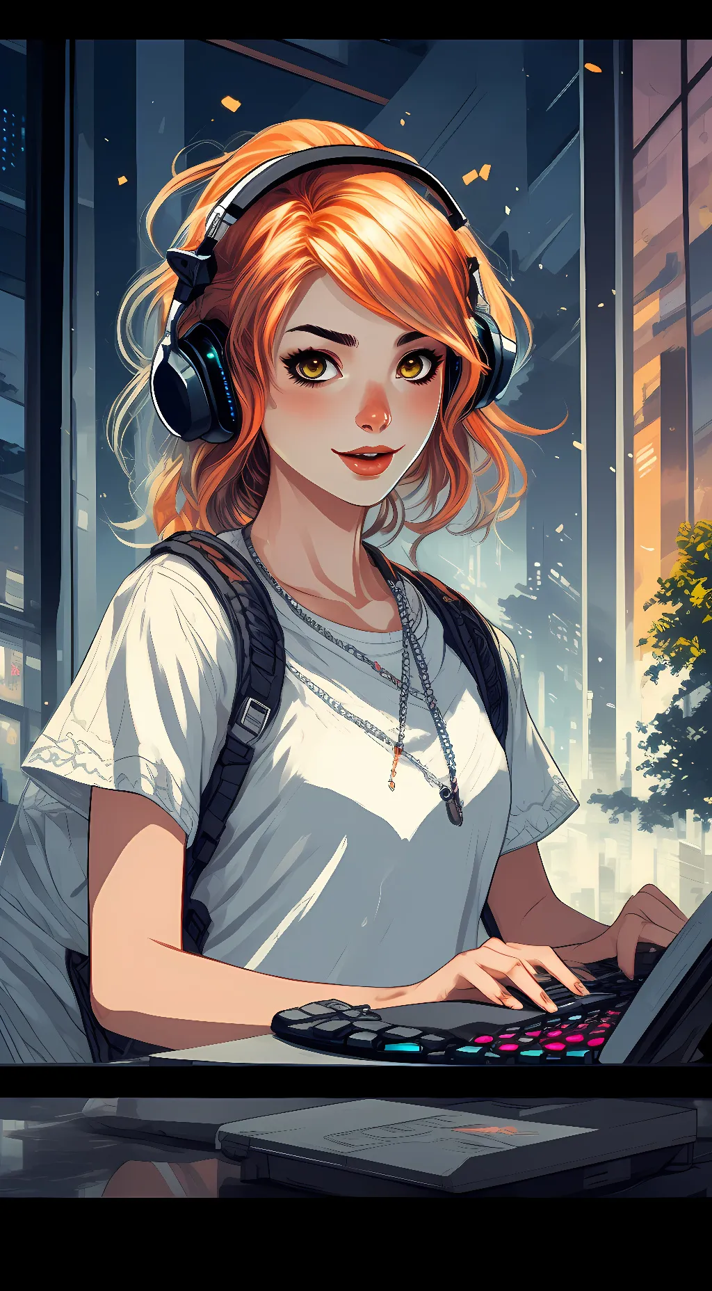 ai character: Mia background