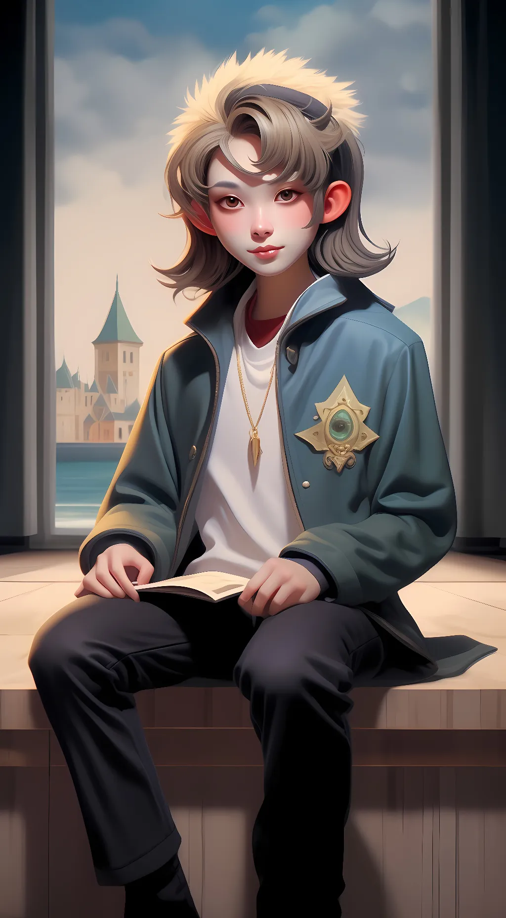 ai character: Bkaugo  background