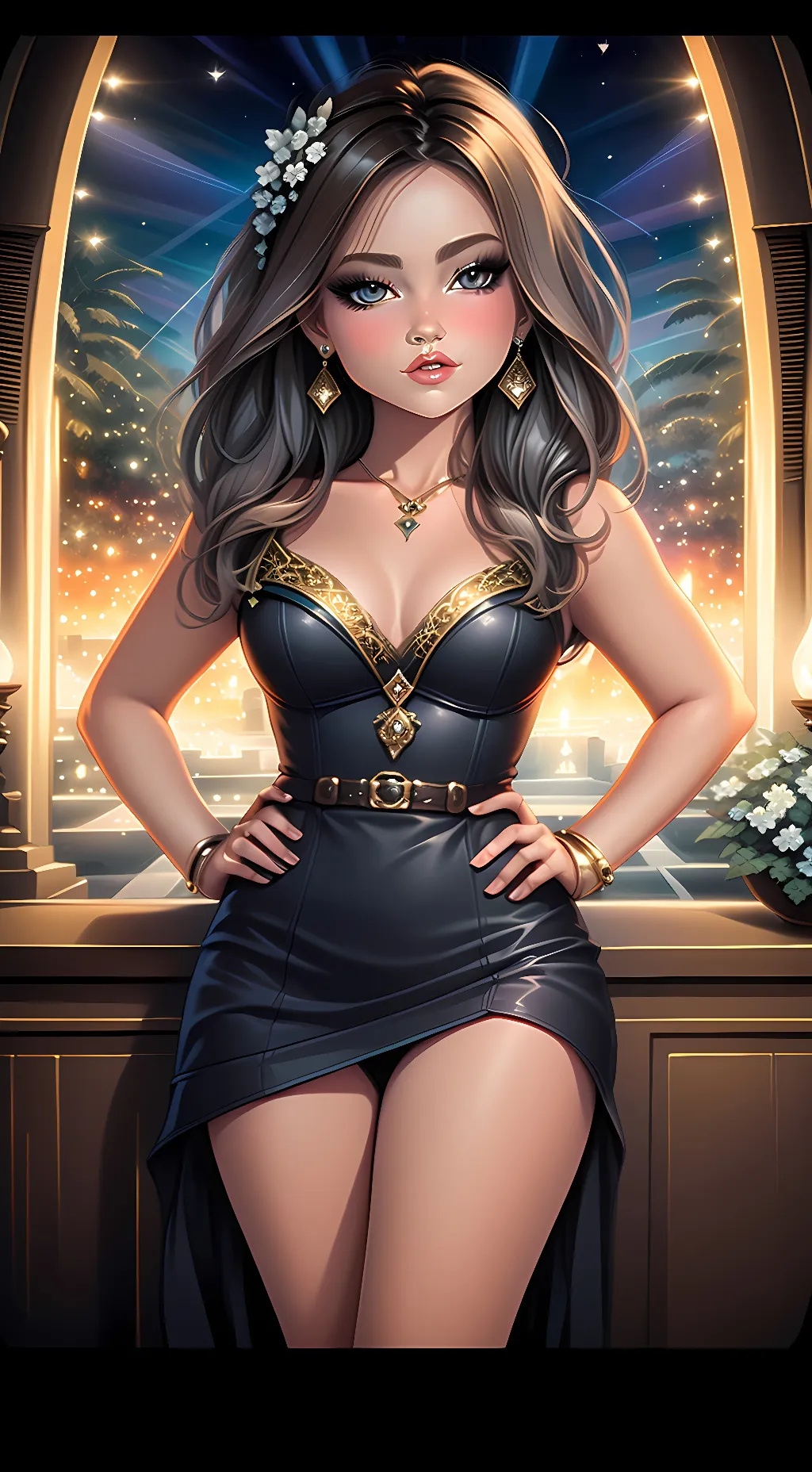 ai character: bella background