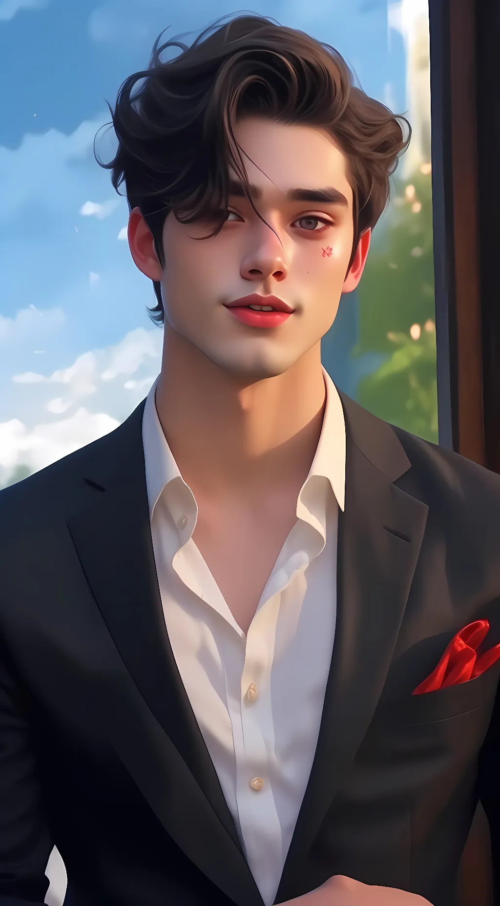 ai character: Noah background