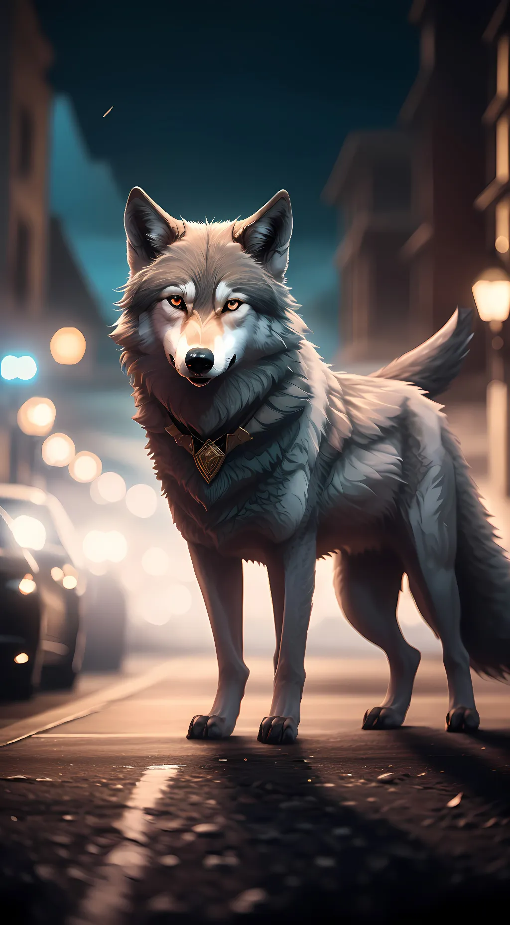 ai character: Fang background