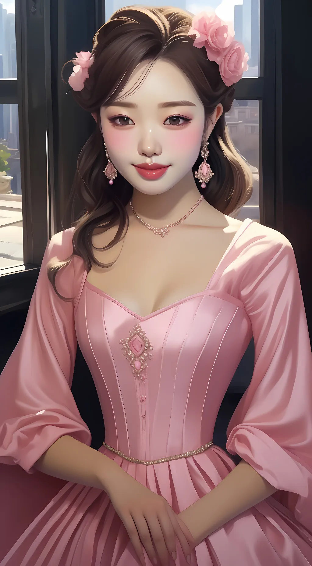 ai character: lia background