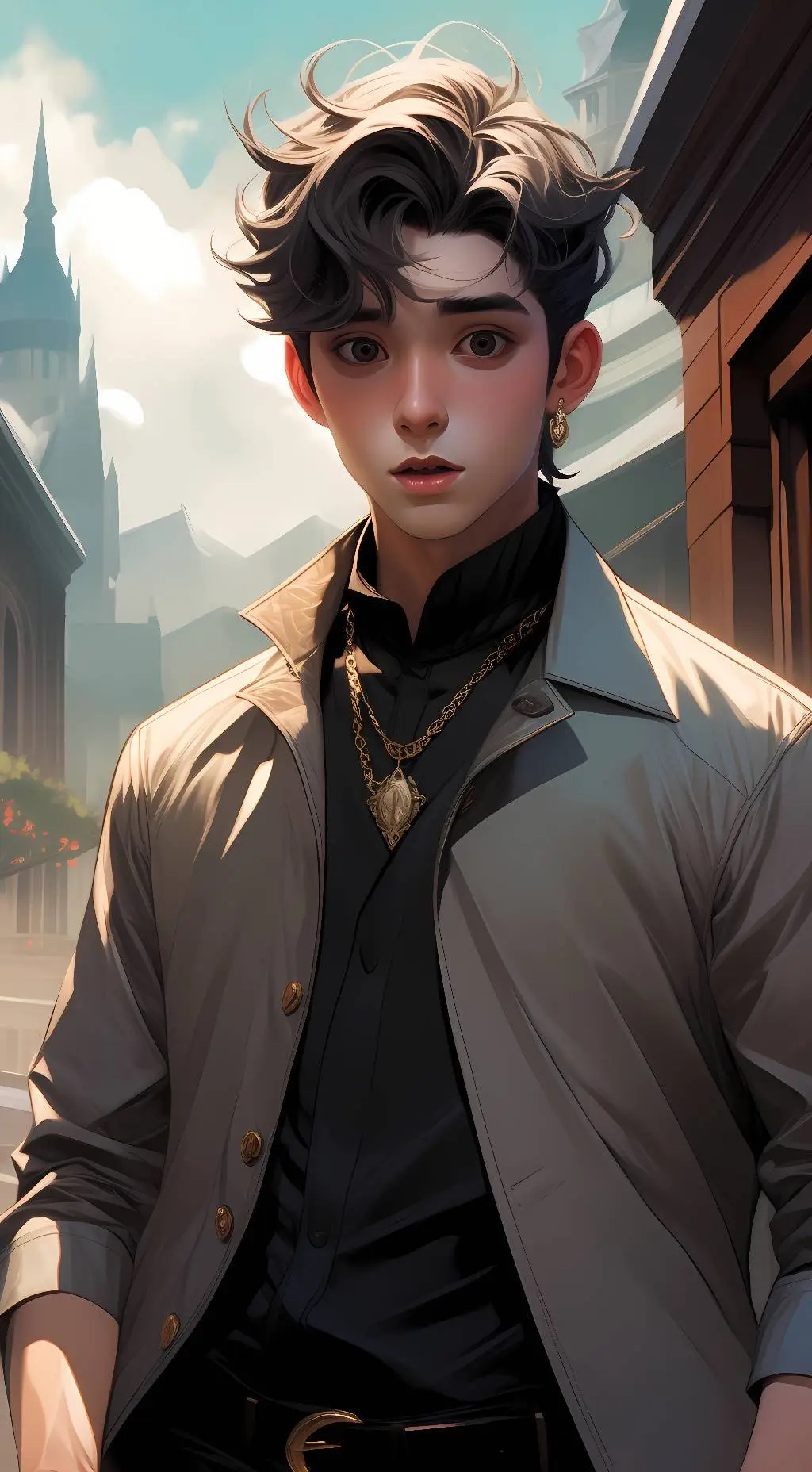 ai character: Flick background