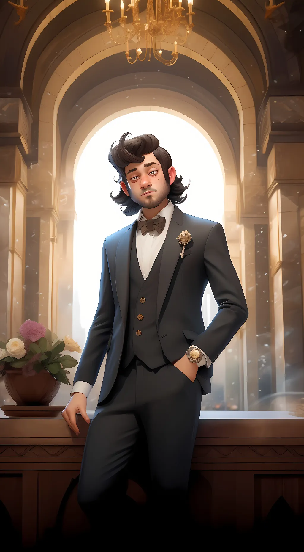 ai character: HCR2 Bill background