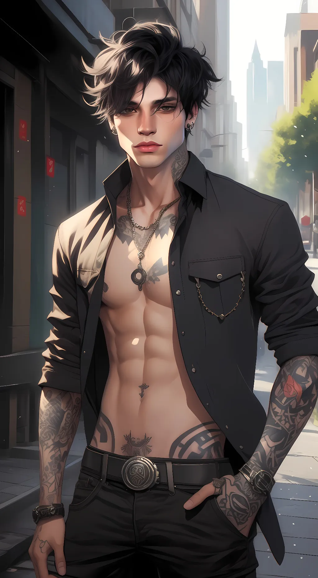 ai character: Cyrus background