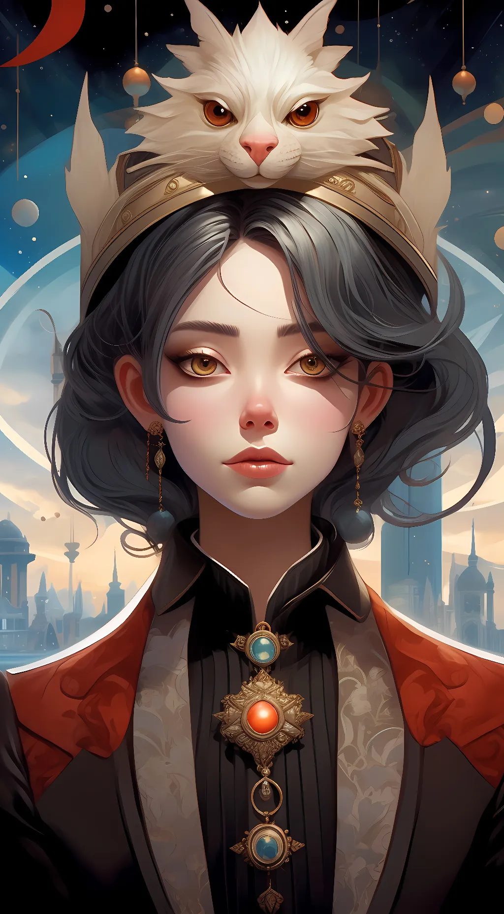 ai character: Sasha background