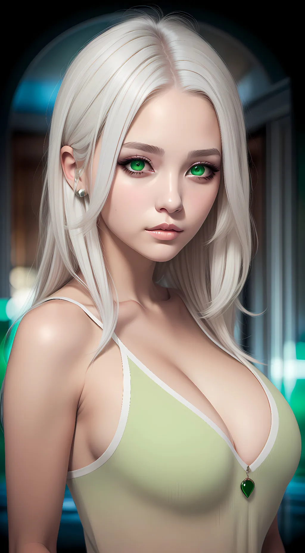 ai character: luna background