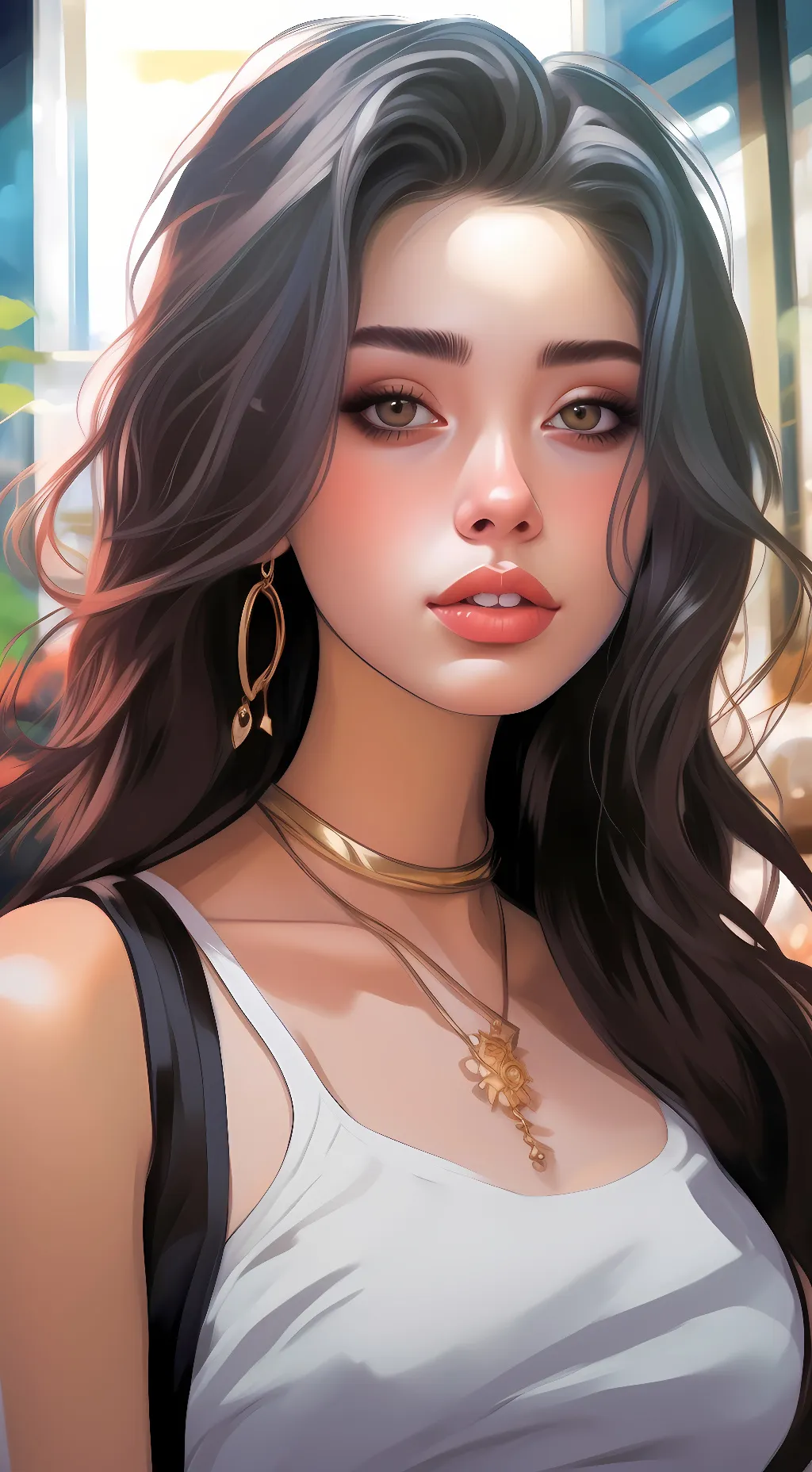 ai character: Gina background