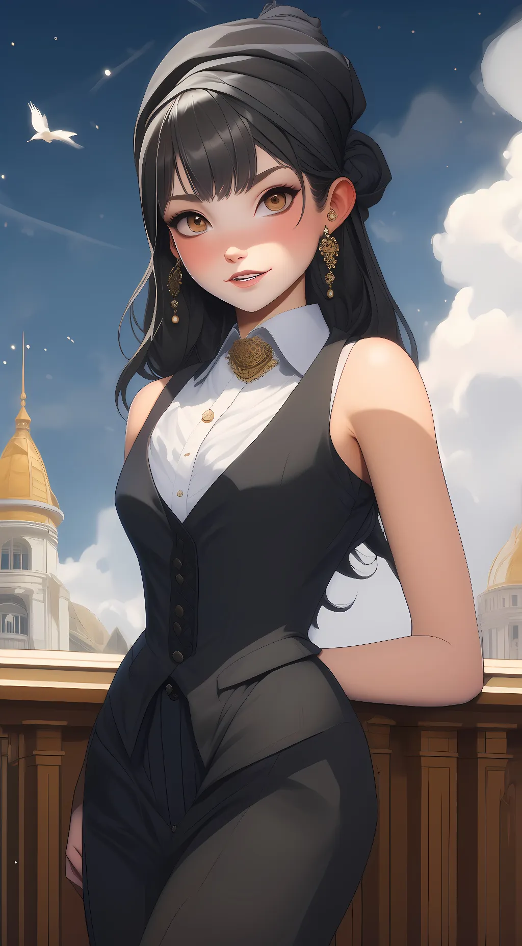 ai character: Trisha background