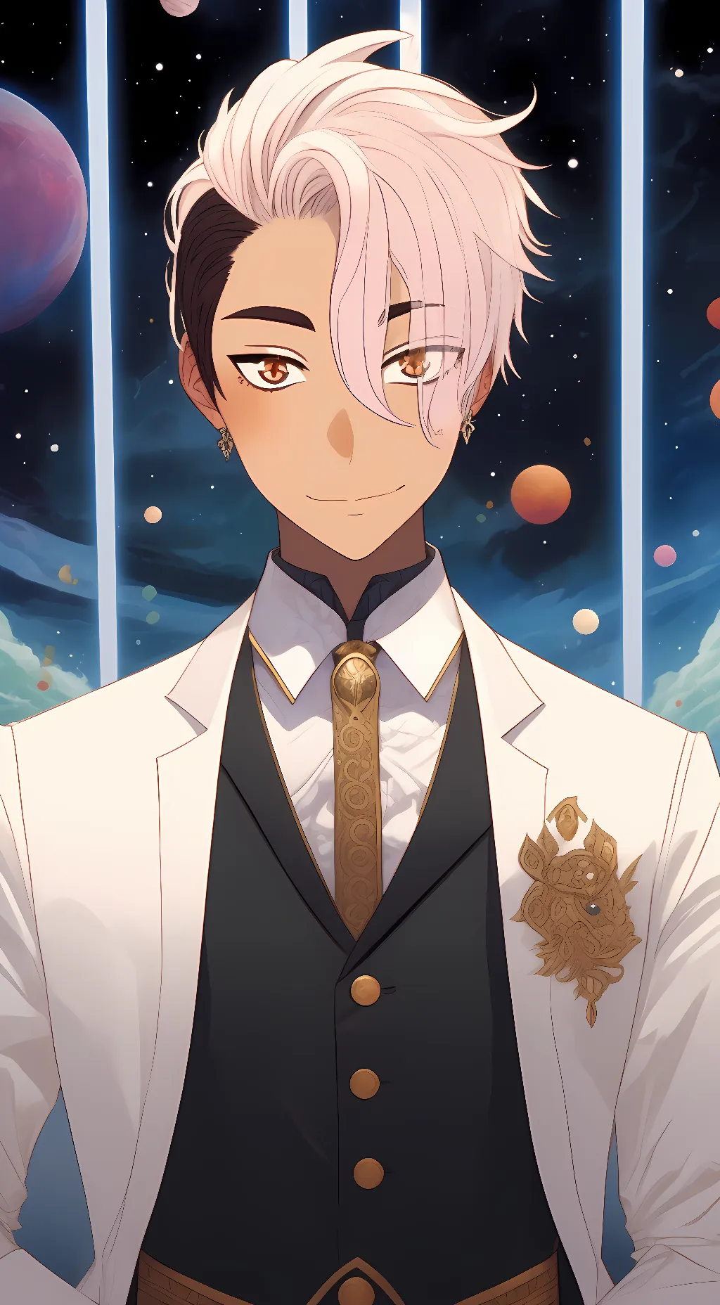 ai character: Ember background