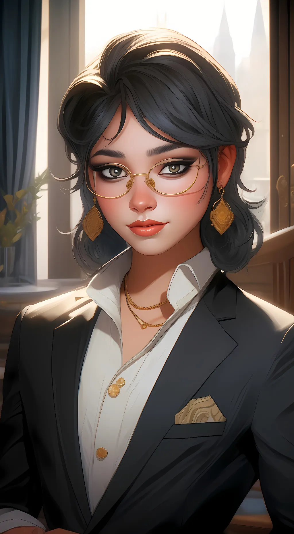 ai character: V background