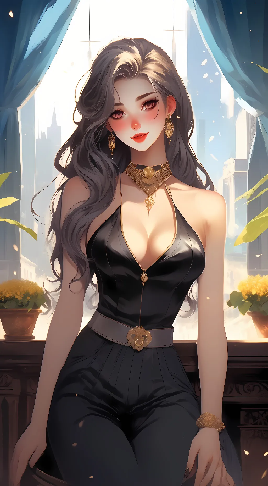 ai character: Andrea background