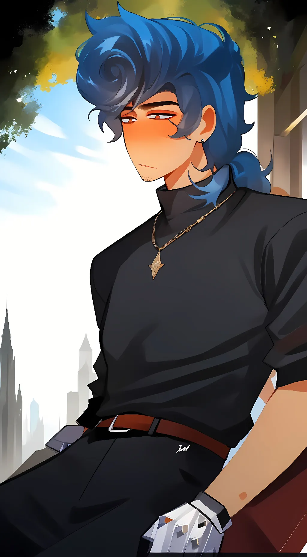 ai character: RF Walden  background