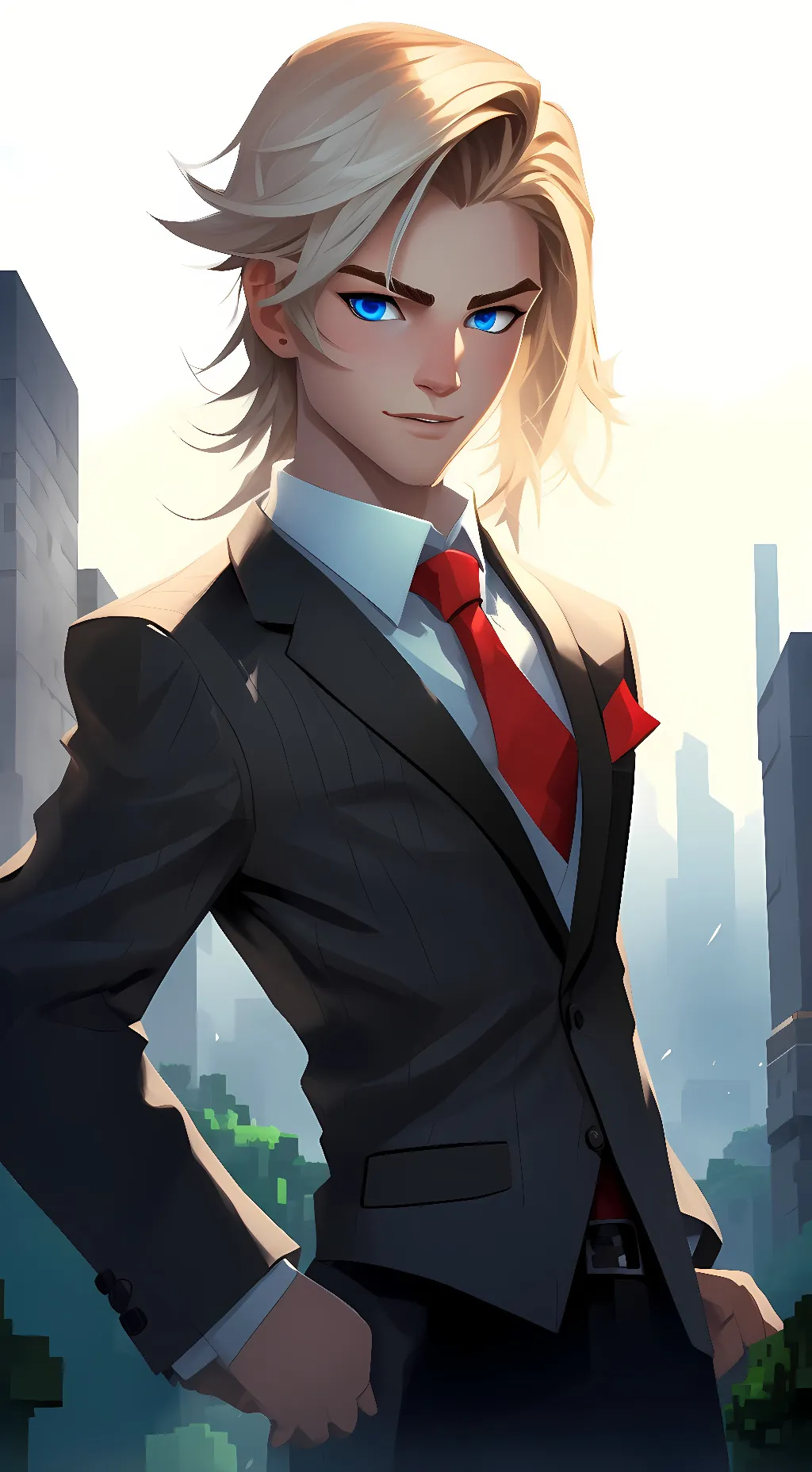 ai character: Lynix background