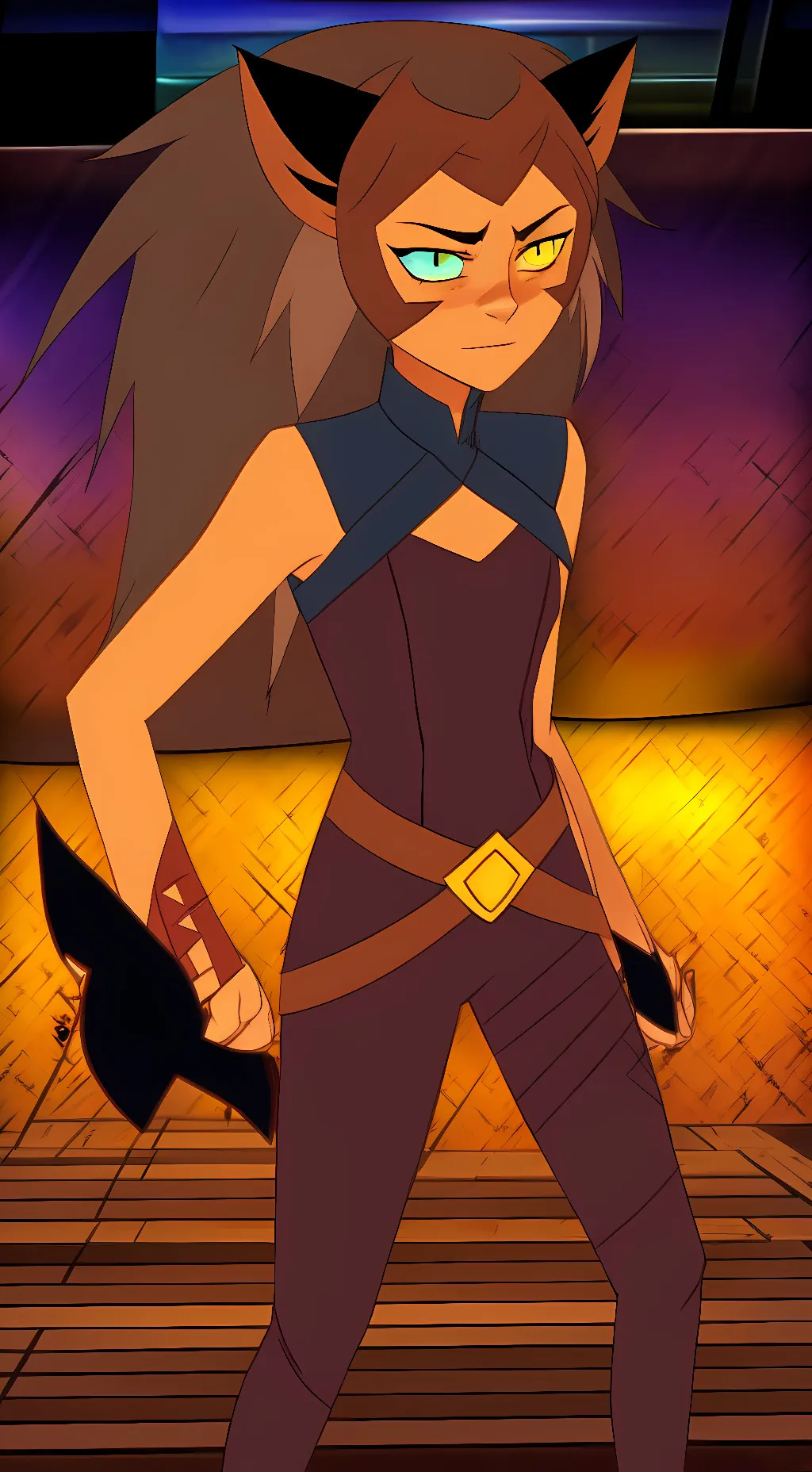 ai character: Catra background